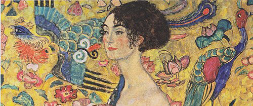 Artistic Analysis of Gustav Klimt's Lady with a Fan