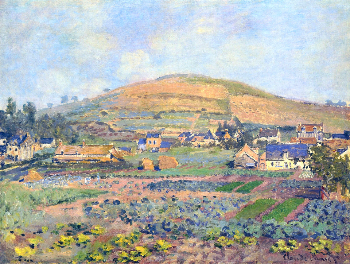 Artistic Analysis of Monet’s The Mount Riboudet in Rouen at Spring