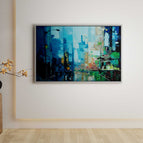 Stretch-Silver Frame / 24*36inches