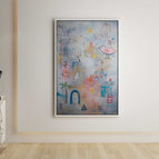 Stretch-White Frame / 24*36inches