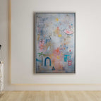 Stretch-Silver Frame / 24*36inches