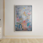 Stretch-Golden Frame / 24*36inches