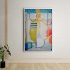 Stretch-White Frame / 24*36inches