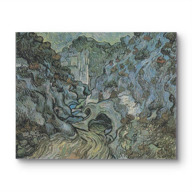 "Vincent van Gogh's 'Mountain Stream Landscape' - Premium Hand-Painted Oil Reproduction on Canvas"