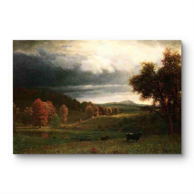 "John Constable's 'Autumn Pastoral' - Hand-Painted Landscape Oil Painting Reproduction"