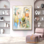 Stretch-Golden Frame / 24*36inches