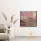 Stretch-Black Frame / 36*36inches