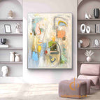 Stretch-Silver Frame / 24*36inches