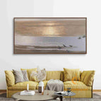 Stretch-Walnut Frame / 24*36inches