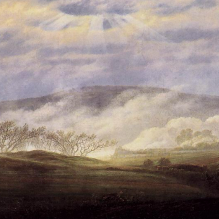 "John Constable's 'Serene Countryside Glow' - Hand-Painted Landscape Oil Painting Reproduction"