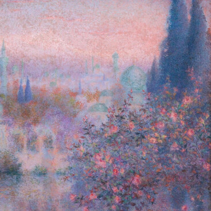 "Oriental Dreamscape - Premium Hand-Painted Oil Reproduction on Canvas"