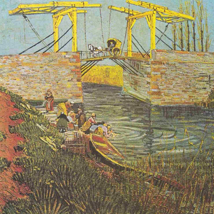 "Vincent van Gogh's 'The Langlois Bridge at Arles' - Premium Hand-Painted Oil Reproduction on Canvas"