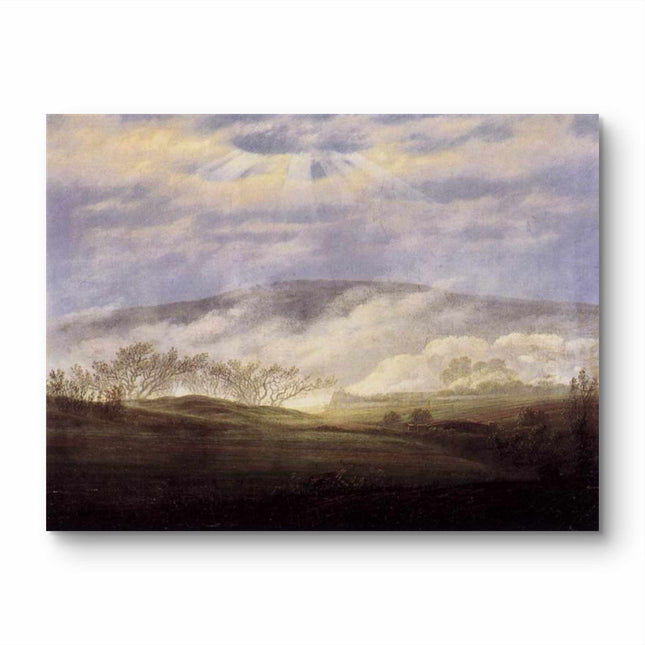 "John Constable's 'Serene Countryside Glow' - Hand-Painted Landscape Oil Painting Reproduction"