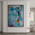 Stretch-Walnut Frame / 24*36inches