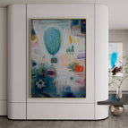 Stretch-Golden Frame / 24*36inches