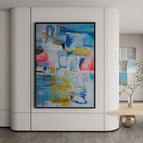 Stretch-Black Frame / 24*36inches