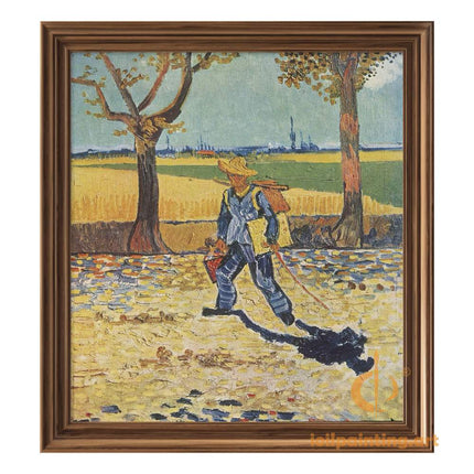 "Vincent van Gogh's 'The Painter on the Road to Tarascon' - Premium Hand-Painted Oil Reproduction on Canvas"