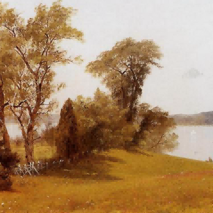 "John Constable's 'Golden Autumn Landscape' - Hand-Painted Oil Painting Reproduction"