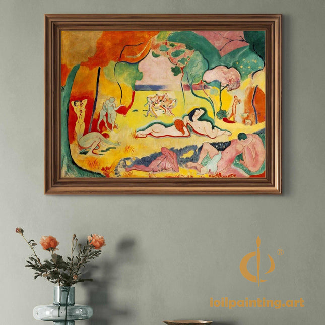 "Henri Matisse 'Dance (I)' Museum-Quality Reproduction - Iconic Fauvist Masterpiece Oil Painting"