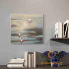 Stretch-Silver Frame / 36*36inches