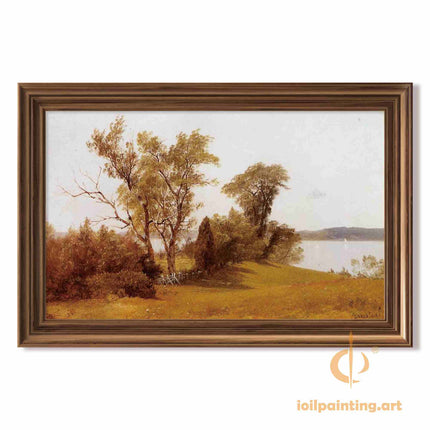 "John Constable's 'Golden Autumn Landscape' - Hand-Painted Oil Painting Reproduction"