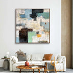 Stretch-Walnut Frame / 36*36inches