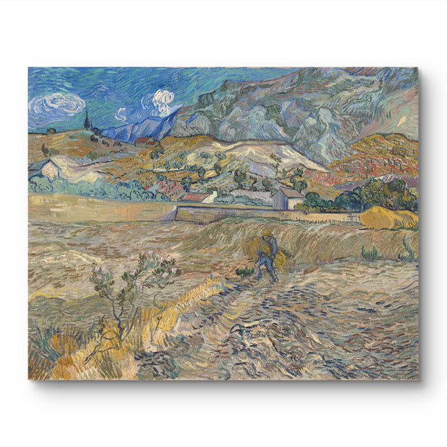 "Vincent van Gogh's 'The Reaper' - Premium Hand-Painted Oil Reproduction on Canvas"