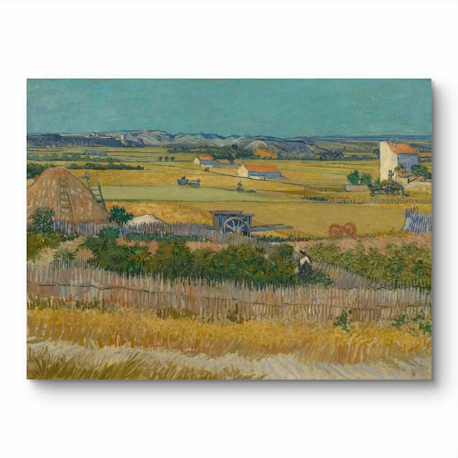 "Vincent van Gogh's 'Countryside Serenity' - Premium Hand-Painted Oil Reproduction on Canvas"