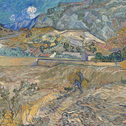 "Vincent van Gogh's 'The Reaper' - Premium Hand-Painted Oil Reproduction on Canvas"
