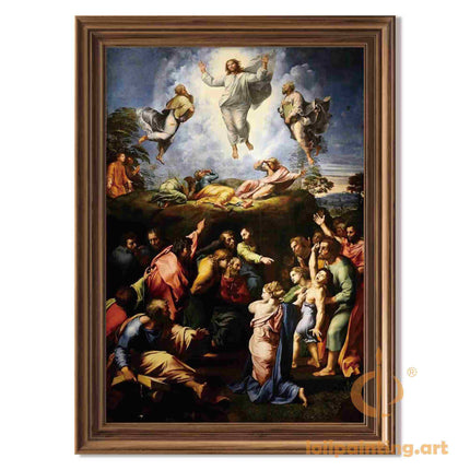 "Raphael's 'The Transfiguration of Christ' - Hand-Painted Renaissance Oil Painting Reproduction"