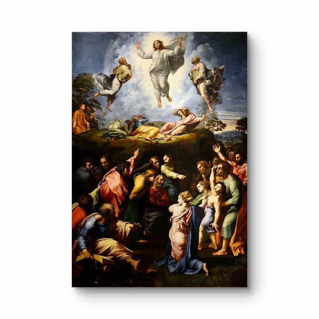 "Raphael's 'The Transfiguration of Christ' - Hand-Painted Renaissance Oil Painting Reproduction"