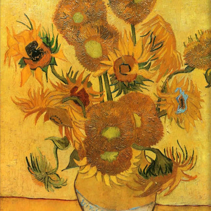 "Vincent van Gogh's 'Sunflowers' - Premium Hand-Painted Oil Reproduction on Canvas"