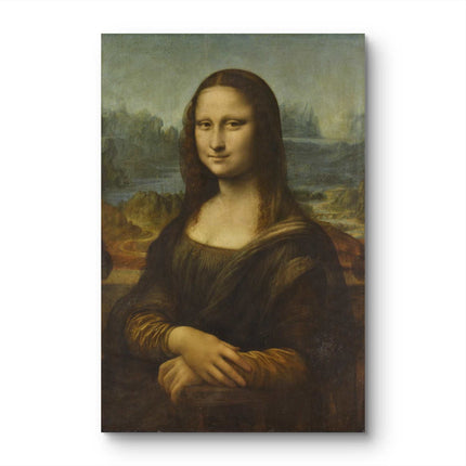 "Leonardo da Vinci's 'Mona Lisa' - Premium Hand-Painted Oil Reproduction on Canvas"