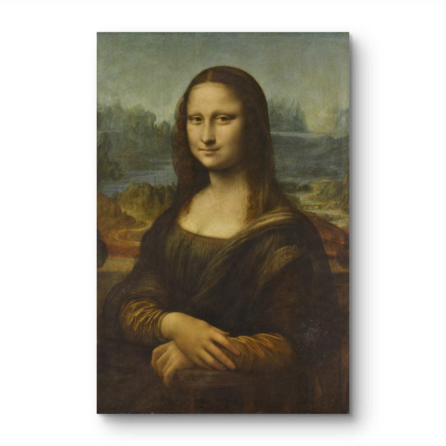 "Leonardo da Vinci's 'Mona Lisa' - Premium Hand-Painted Oil Reproduction on Canvas"