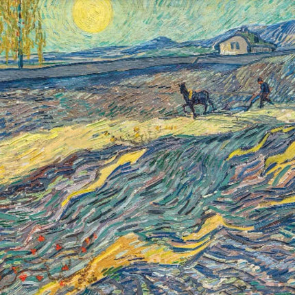 "Vincent van Gogh's 'The Ploughman' - Premium Hand-Painted Oil Reproduction on Canvas"
