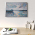 Stretch-Silver Frame / 24*36inches