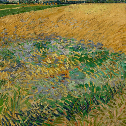 "Vincent van Gogh's 'Golden Wheat Field' - Premium Hand-Painted Oil Reproduction on Canvas"