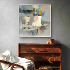 Stretch-White Frame / 36*36inches