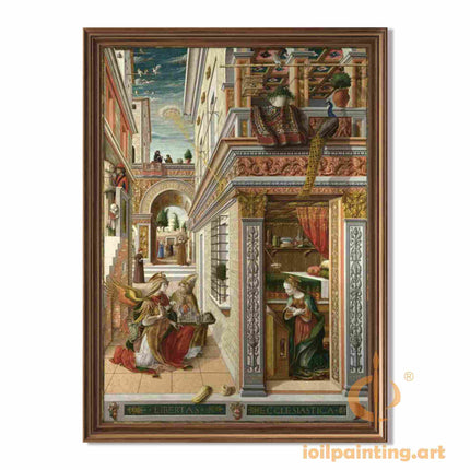 "Raphael's 'Libertas et Doctrina' - Hand-Painted Renaissance Oil Painting Reproduction"