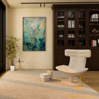 Stretch-Silver Frame / 24*36inches