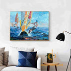Stretch-Golden Frame / 24*36inches