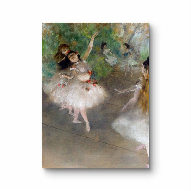 "Edgar Degas' 'Ballet Dancers in Rehearsal' - Hand-Painted Oil Painting Reproduction"