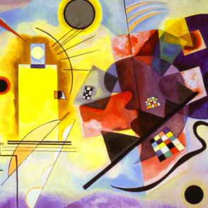 "Modern Geometric Abstraction - Premium Hand-Painted Oil Reproduction on Canvas"