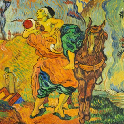 "Vincent van Gogh's 'The Good Samaritan' - Premium Hand-Painted Oil Reproduction on Canvas"