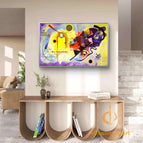 Stretch-Silver Frame / 24*36inches