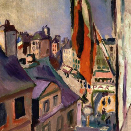 "Pierre-Auguste Renoir's 'Vibrant Cityscape' - Premium Hand-Painted Oil Painting Reproduction"