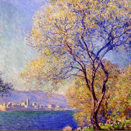 "Claude Monet's 'Lakeside Serenity' - Premium Hand-Painted Oil Reproduction on Canvas"