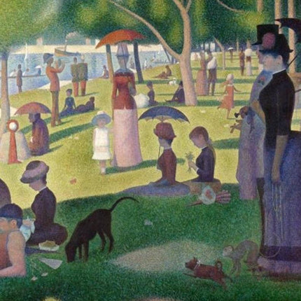 "Georges Seurat's 'A Sunday Afternoon on the Island of La Grande Jatte' - Premium Hand-Painted Oil Reproduction on Canvas"