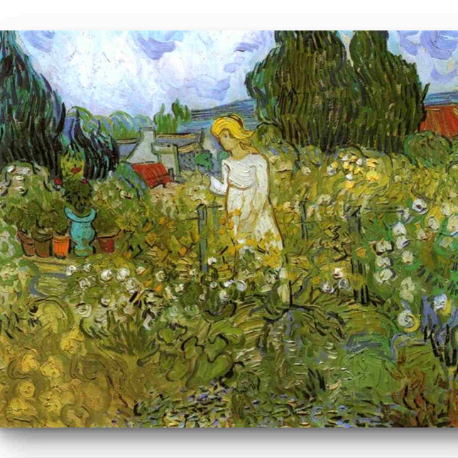 "Vincent van Gogh's 'Woman in the Garden' - Premium Hand-Painted Oil Reproduction on Canvas"