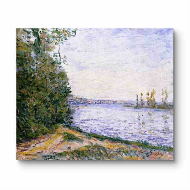 "Claude Monet's 'Tranquil Waters' - Hand-Painted Impressionist Oil Painting Reproduction"